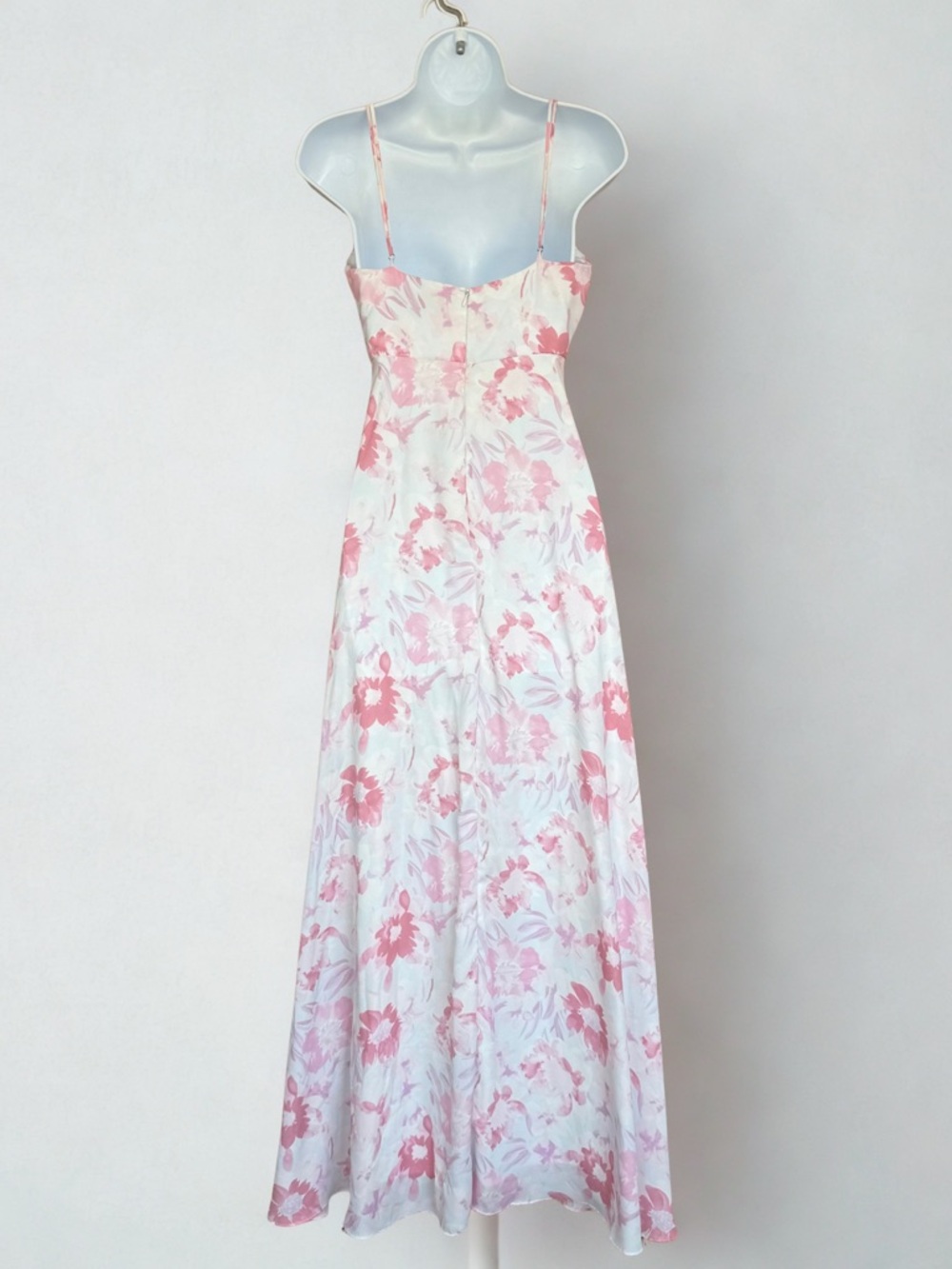 Lulu's Watercolor Wonderland Pink Floral Print Maxi Dress - Picture 14 of 14